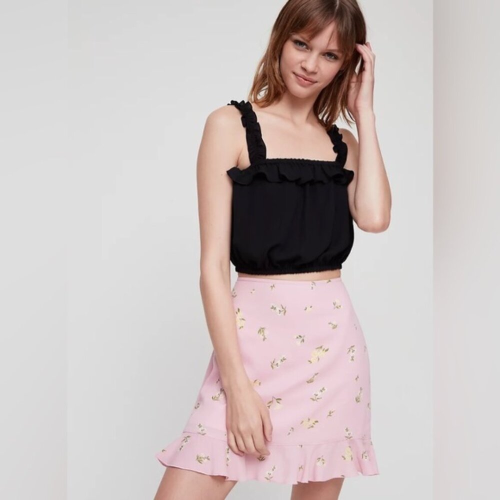Aritzia Sunday Best Hadden Skirt - Floral